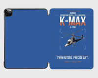 Thumbnail for Kaman K-1200 K-MAX design on blue ipad tablet case