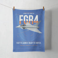 Thumbnail for Eurofighter Typhoon FGR4 design on blue towel