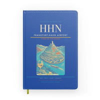 Thumbnail for Frankfurt-Hahn Airport (HHN) design on blue notebook