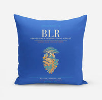 Thumbnail for Kempegowda International Airport Bengaluru BLR - Deccan Garden Silk Loom - Blue