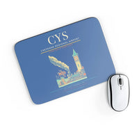 Thumbnail for Cheyenne Regional Airport (CYS) design on blue rectangle mouse pad