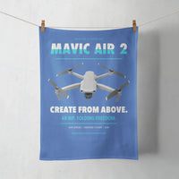 Thumbnail for DJI Mavic Air 2 design on blue towel