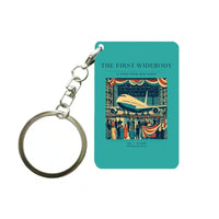 Thumbnail for VINTAGE G4134 - The First Widebody - Designed Key Chain design on turquoise