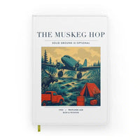 Thumbnail for VINTAGE G4282 - The Muskeg Hop - Designed Notebooks design on white