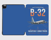 Thumbnail for B-32 Dominator design on blue ipad tablet case
