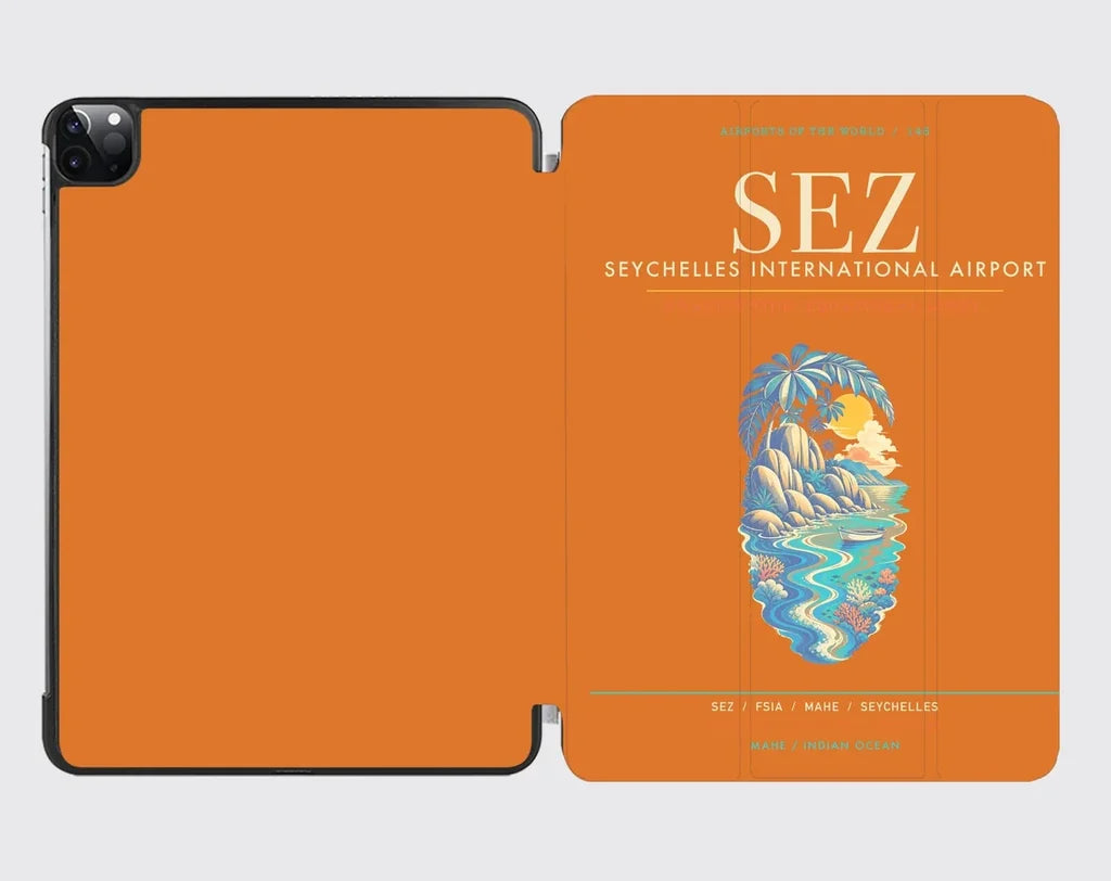 Seychelles International Airport SEZ - Granite Tide Canopy - Orange