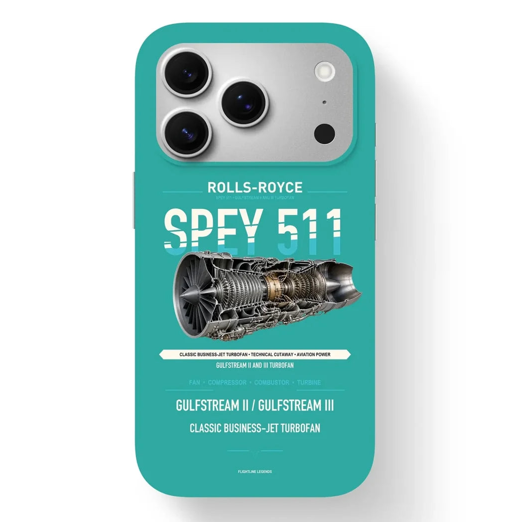 SPEY 511 Case design on turquoise iphone case