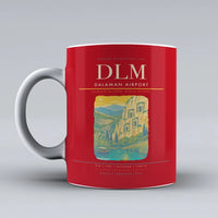 Thumbnail for Airport DLM Mug design on red dalaman