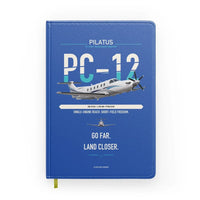 Thumbnail for Pilatus PC-12 PRO design on blue notebook