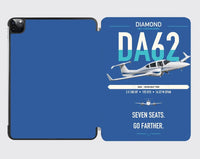 Thumbnail for Diamond DA62 design on blue ipad tablet case