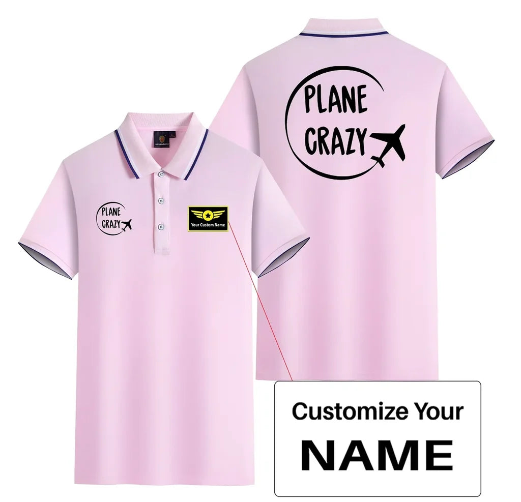 Customisable Plane Crazy Polo Shirt - view 15