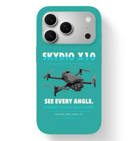 Thumbnail for Skydio X10 Case design on turquoise iphone case