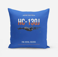 Thumbnail for HC-130J COMBAT KING II design on blue pillow