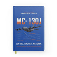 Thumbnail for MC-130J COMMANDO II design on blue notebook