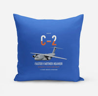 Thumbnail for Kawasaki C-2 design on blue pillow