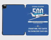 Thumbnail for Cessna Citation 500 - Citation I design on blue ipad tablet case