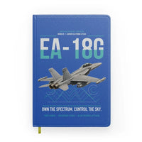 Thumbnail for EA-18G Growler design on blue notebook