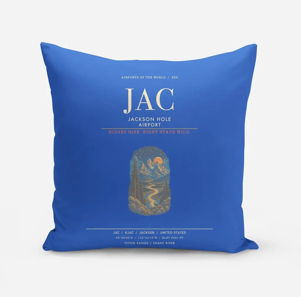 Jackson Hole Airport JAC - Blue