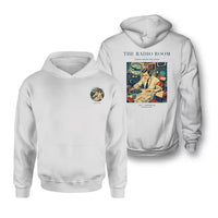 Thumbnail for VINTAGE G4106 - The Radio Room - Double-Side Hoodie design on white double side