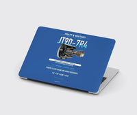 Thumbnail for JT9D-7R4 design on blue MacBook case