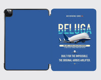 Thumbnail for Airbus A300-600ST BelugaST design on blue ipad tablet case