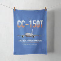 Thumbnail for Airbus CC-150T Polaris design on blue towel