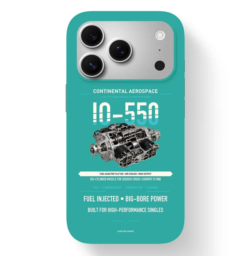 IO-550 Case design on turquoise iphone case