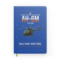 Thumbnail for MD AH-6M Little Bird design on blue notebook