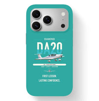 Thumbnail for Diamond DA20 design on turquoise magsafe iphone case, for iPhone 17 Pro