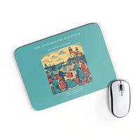 Thumbnail for VINTAGE G4418 - The Lightkeeper Rotation - Designed Mouse Pads design on turquoise rectangle