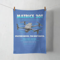 Thumbnail for DJI Matrice 30T design on blue towel