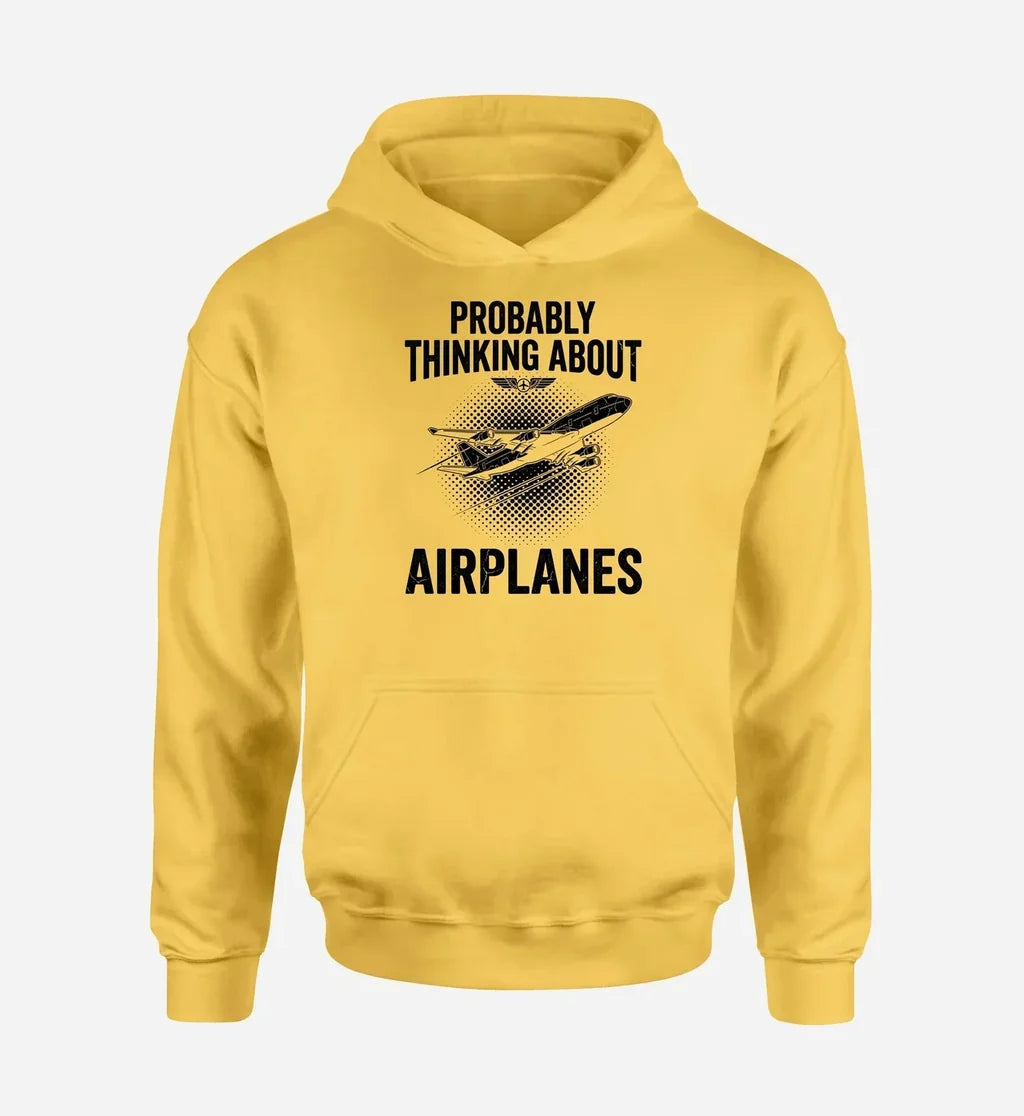 Probably Thinking About Airplanes - Yellow