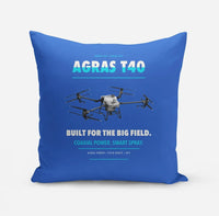 Thumbnail for DJI Agras T40 design on blue pillow