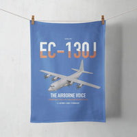 Thumbnail for EC-130J Commando Solo III design on blue towel