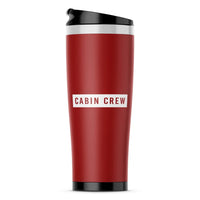 Thumbnail for Cabin Crew Text Travel Mug - view 15
