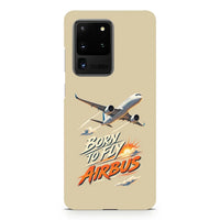 Thumbnail for Born To Fly Airbus design on samsung case - beige