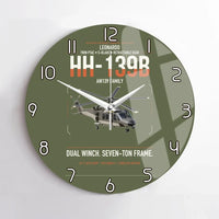 Thumbnail for Leonardo HH-139B design on green army no frame wall clock