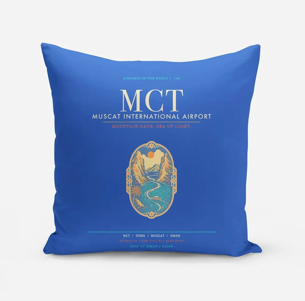 Muscat International Airport MCT - Mountain Gate Current - Blue