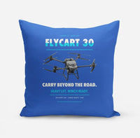 Thumbnail for DJI FlyCart 30 design on blue pillow