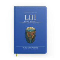 Thumbnail for Līhuʻe Airport (LIH) design on blue notebook