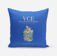 Thumbnail for Venice Marco Polo Airport VCE - Lagoon Printmaker's Tide - Blue