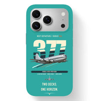Thumbnail for Boeing 377 Stratocruiser design on turquoise magsafe iphone case
