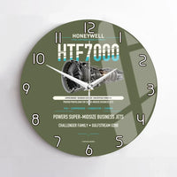 Thumbnail for HTF7000 design on green army no frame wall clock