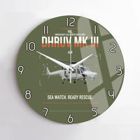 Thumbnail for HAL ALH Dhruv Mk III design on green army no frame wall clock