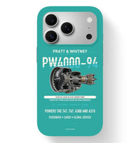 Thumbnail for PW4000-94 Case design on turquoise iphone case