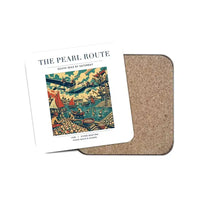 Thumbnail for The Pearl Route - Designed Coasters design on white 1-piece