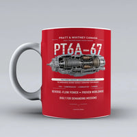 Thumbnail for Mug design on red pt6a 67