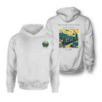 Thumbnail for VINTAGE G4527 - The Spare Parts Train - Double-Side Hoodie design on white double side