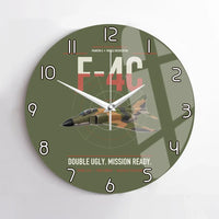 Thumbnail for F-4C Phantom II design on green army no frame wall clock
