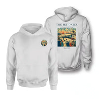 Thumbnail for VINTAGE G4113 - The Jet Dawn - Double-Side Hoodie design on white double side